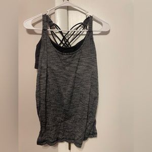 Lululemon Workout open Back Tank with Bra, NWOT
